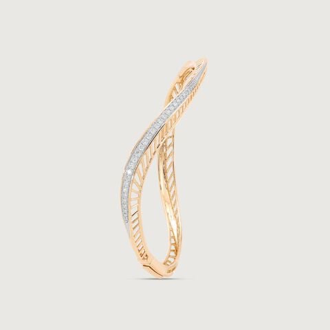 Timeless Twist Diamond Bangle