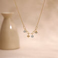 Playful Balance Diamond Necklace,,hi-res view 1