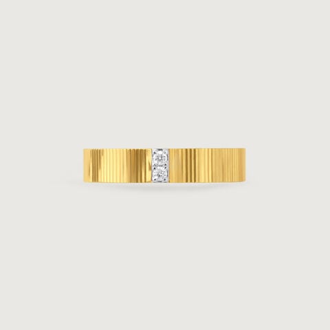 Structured Brilliance Diamond Ring