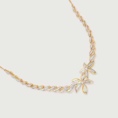 Blossom Cascade Diamond Necklace