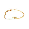 Friends Of Bride 14KT Yellow Gold Diamond Bangle,,hi-res view 2