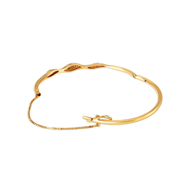 Friends Of Bride 14KT Yellow Gold Diamond Bangle,,hi-res image number null