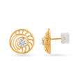 Pour Your Heart 14kt Yellow Gold Stud Earrings,,hi-res view 1