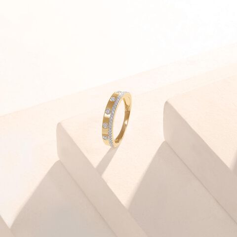 Radiant Unity Diamond Ring