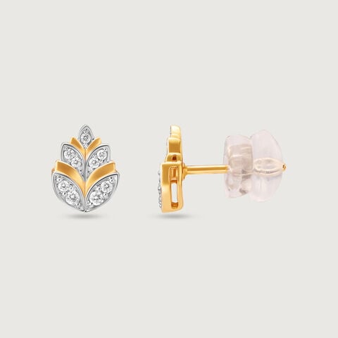 Dew Kissed Diamond Stud Earrings
