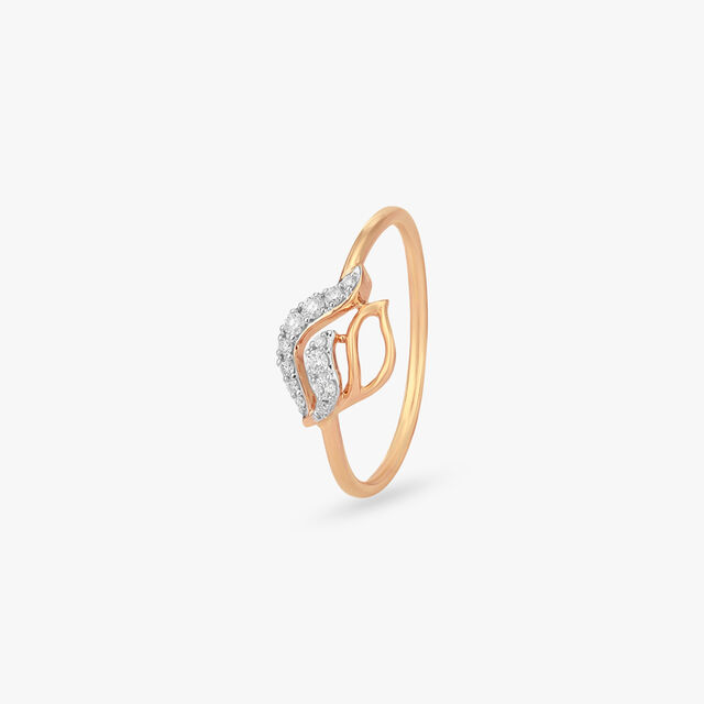 Leaf Melody Diamond Ring,,hi-res image number null