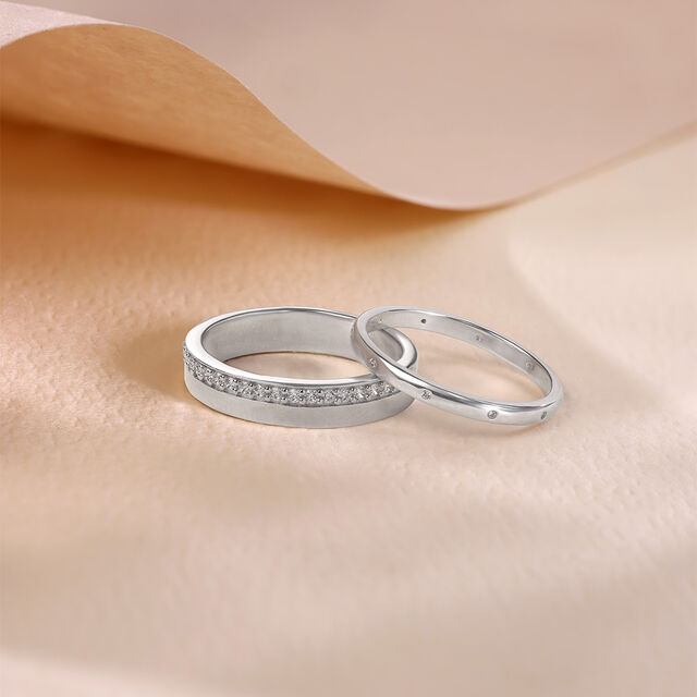 Subtle Chic Silver Ring Set,,hi-res image number null