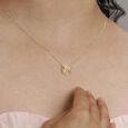 Arcade Elegance Gold Pendant,,hi-res view 2