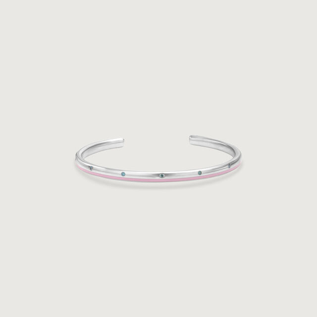 Misty Glow Silver Bangle,,hi-res image number null
