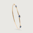Cosmic Elegance Evil Eye Gold Bangle,,hi-res view 5