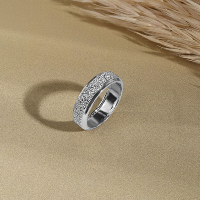Rugged Gleam Silver Ring,,hi-res image number null