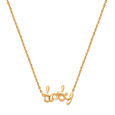 Mamma Mia 14KT Yellow Gold Baby Necklace,,hi-res view 1