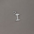 Minimal Initial I Silver Charm,,hi-res view 1