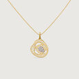 Fluid Bloom Diamond Pendant,,hi-res view 4