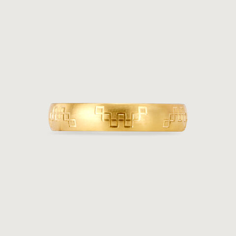 Forever Band 18KT Gold Couple Ring -Single Piece