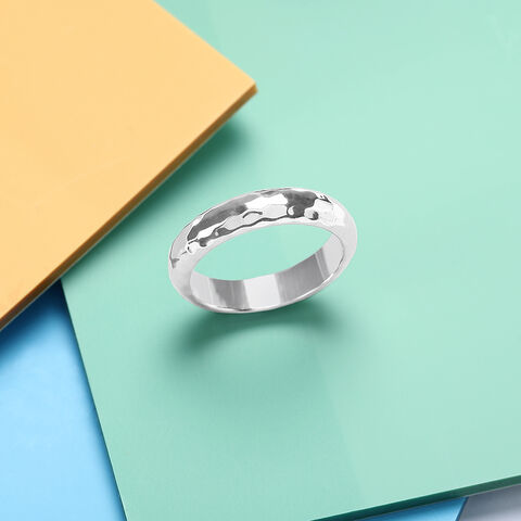 Classic Brilliance Silver Finger Ring
