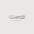 Sleek Mesh Silver Ring,,hi-res view 4