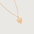 Radiant Spiral Gold Pendant,,hi-res view 4