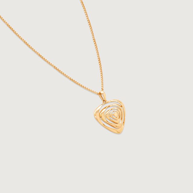Radiant Spiral Gold Pendant,,hi-res image number null