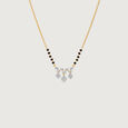 Striking Cascading Diamond Mangalsutra,,hi-res view 3