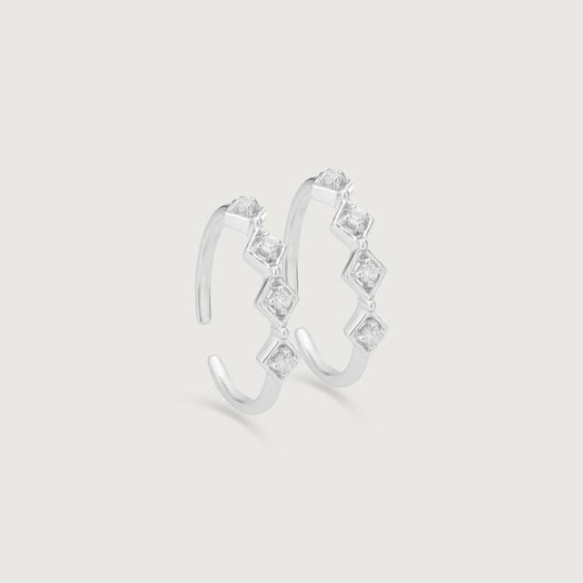 Radiant Rhythm Silver Toe Rings,,hi-res image number null