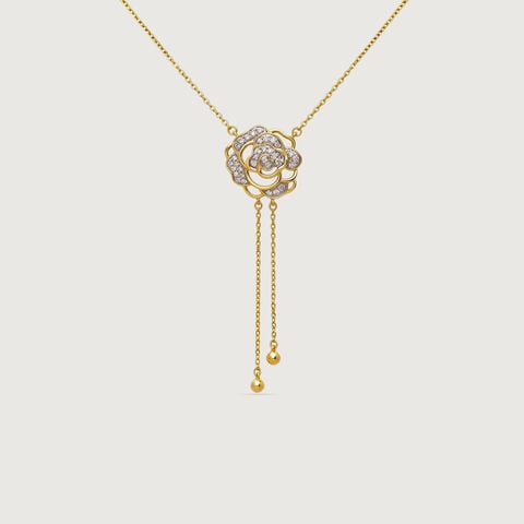 Blooming Grace Diamond Necklace
