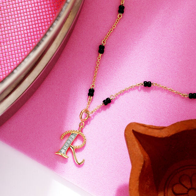 Mia Sutra DIY with Alphabet Charms- R,,hi-res image number null