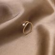 Aura Loop Pearl Ring,,hi-res view 1