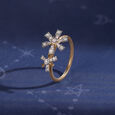 Twinkling Romance 14KT Diamond Finger Ring,,hi-res view 1