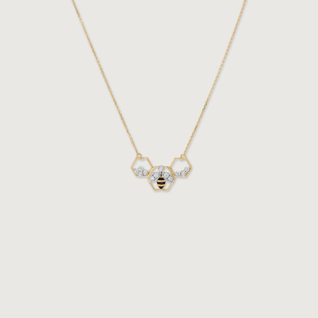 Sleek Buzz Diamond Necklace,,hi-res image number null