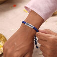 United Spirit Silver Rakhi,,hi-res view 2