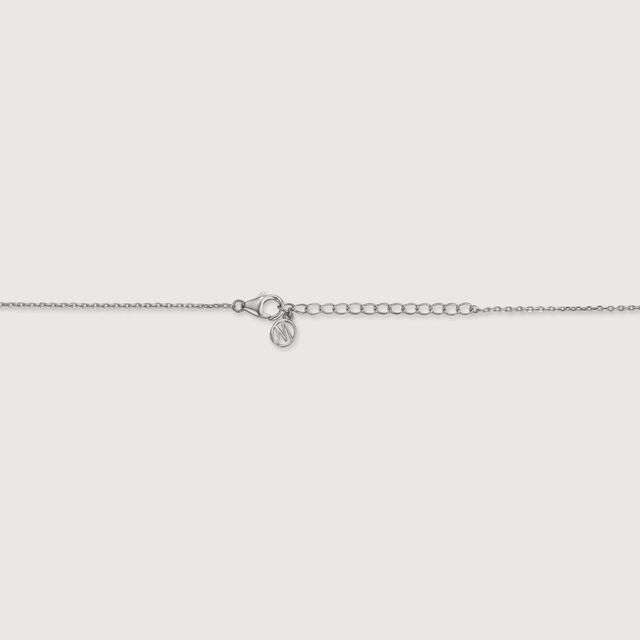Playful Pretty Silver Earrings and Necklace Set,,hi-res image number null