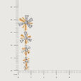 Lustrous Star Drops 14KT Diamond Drop Earrings,,hi-res view 5