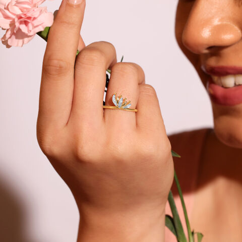 Dandelion Shine Diamond Ring