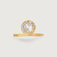 Sun Halo Diamond Ring,,hi-res view 4
