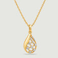Luminous Checkered Diamond Pendant,,hi-res view 3