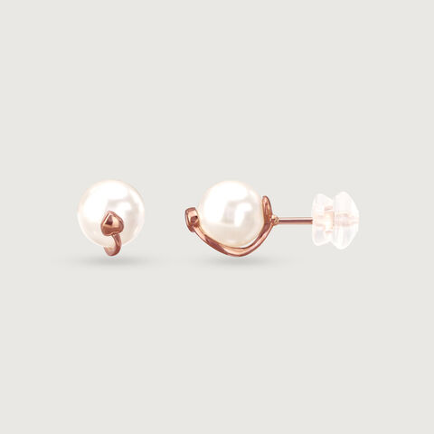Heartbeat Glow Gold Earrings