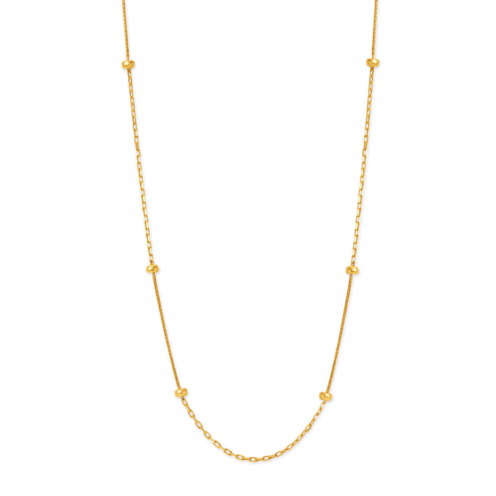 Buy 22KT Yellow Gold Beautiful Gold Chain With Links Online Mia by Tanishq