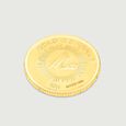 10 GM 22 Karat Stunning Lotus Gold  Coin,,hi-res view 3