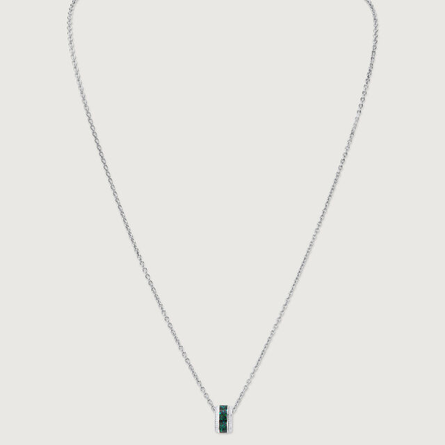 Ethereal Glow Silver Necklace,,hi-res image number null