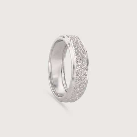 Rugged Gleam Silver Ring alternate view 2