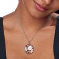 Mother of Pearl Charming Silver Pendant,,hi-res view 2