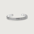 Ribbed Bar Silver Kada,,hi-res view 3