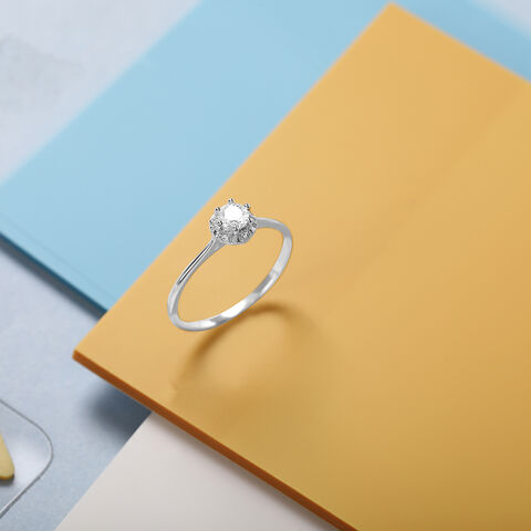 Bright Classic Silver Finger Ring