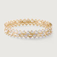 Magnetic Lippan Gold & Diamond Bangle,,hi-res view 3