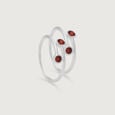 Warm Glow Silver Toe Rings,,hi-res view 3