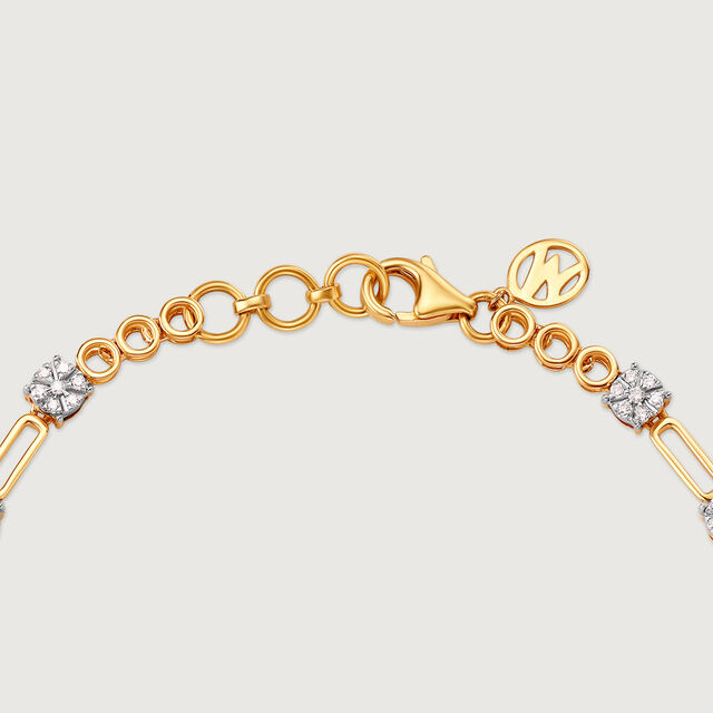 Sparkling Connection Gold & Diamond Bracelet,,hi-res image number null