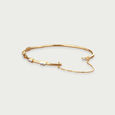 Glitzy Link Diamond Bangle,,hi-res view 4