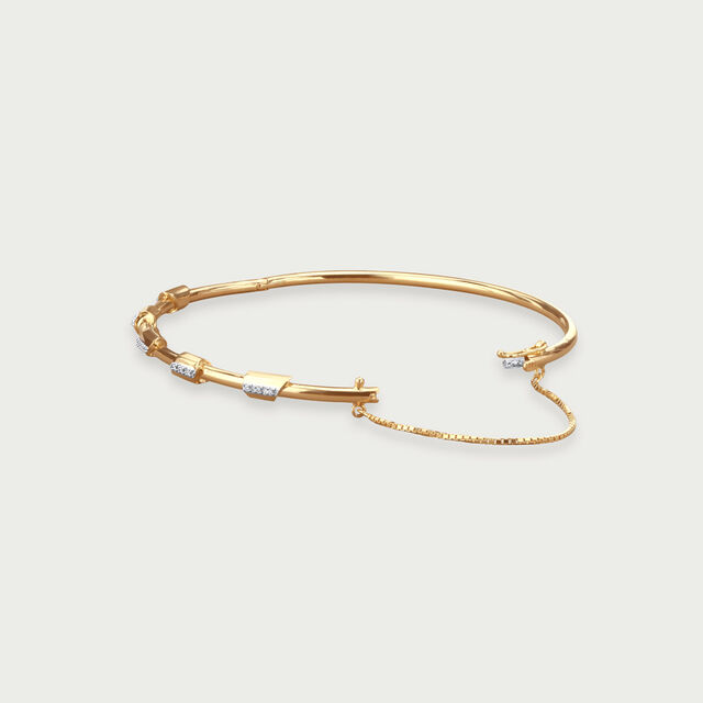 Glitzy Link Diamond Bangle,,hi-res image number null
