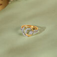 Cosmic Embrace Gold & Diamond Finger Ring,,hi-res view 1